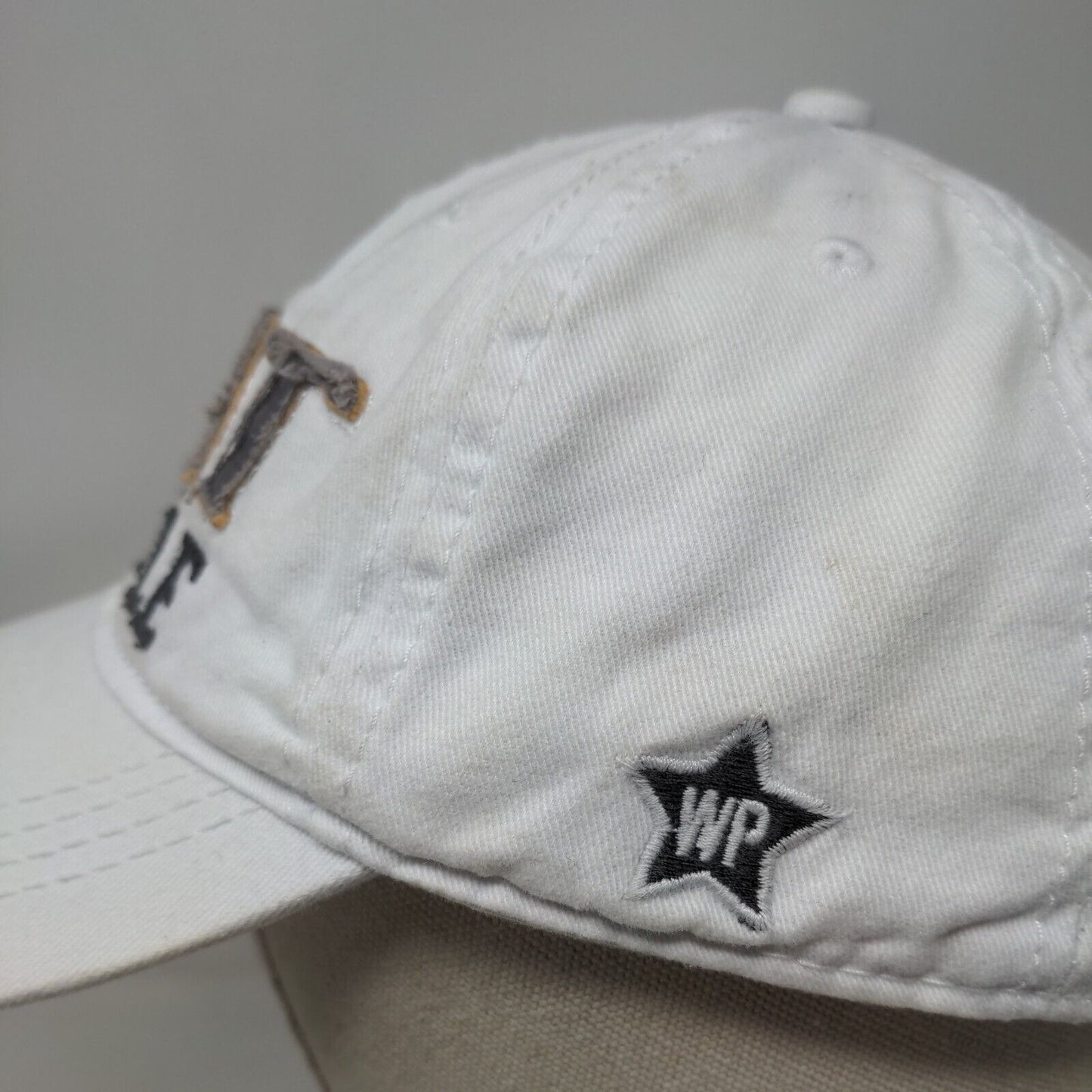 Cat People Slideback Hat White OSFA Embroidered Adjustable We People