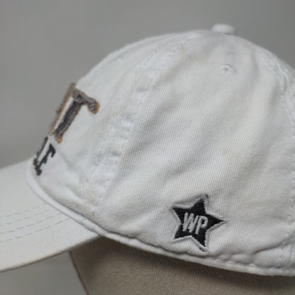Cat People Slideback Hat White OSFA Embroidered Adjustable We People