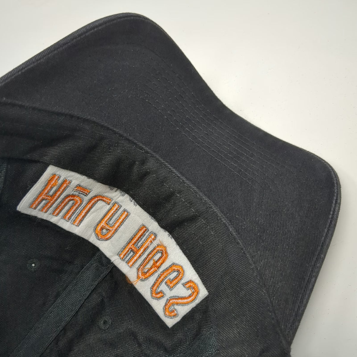 Hula Hogs Baseball Cap Black One Size Maui Hawaii Motorcycles Ride Me Hat