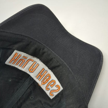 Hula Hogs Baseball Cap Black One Size Maui Hawaii Motorcycles Ride Me Hat