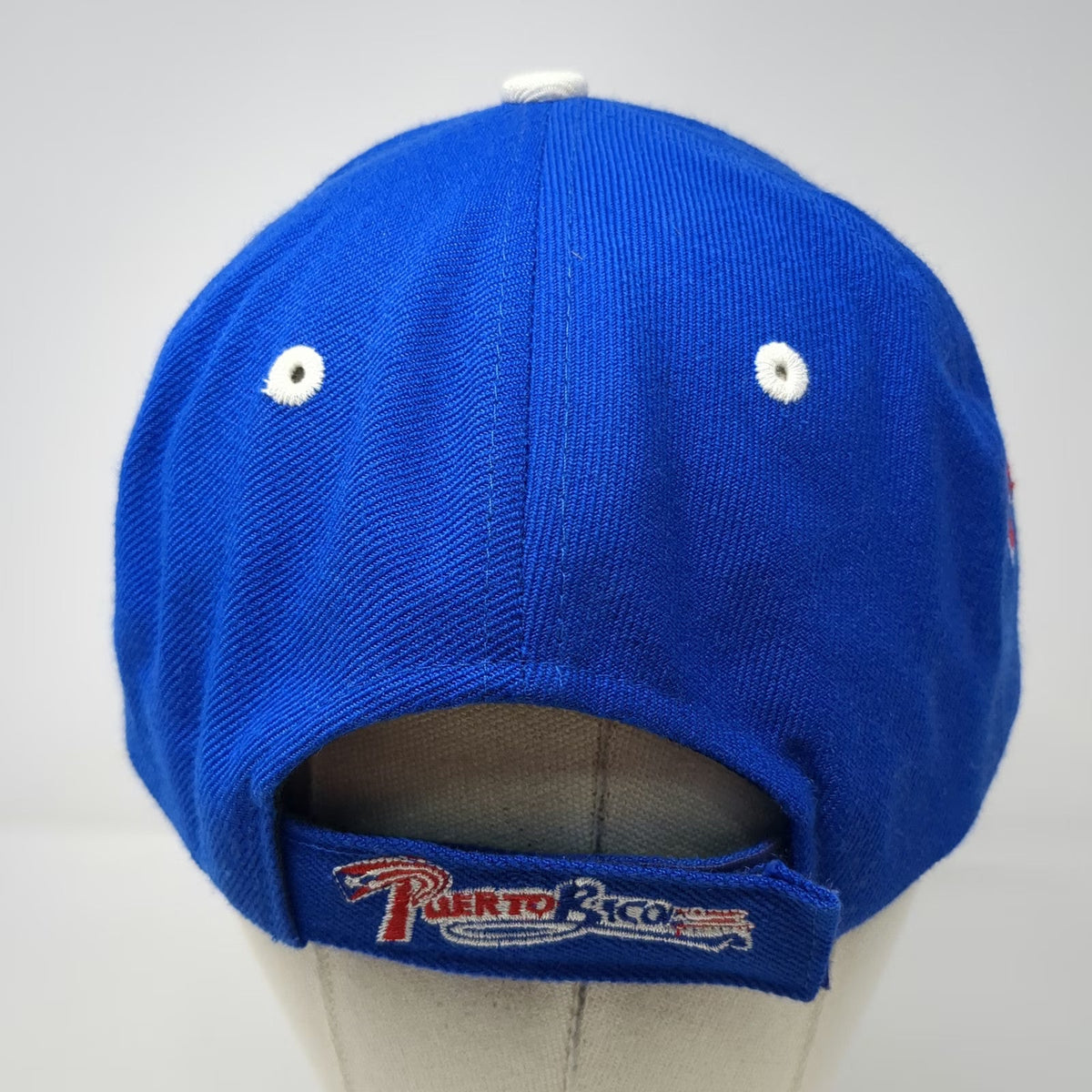 SJ Inc Blue Baseball Cap One Size Puerto Rico Flag Roosters Drum Embroidered Hat