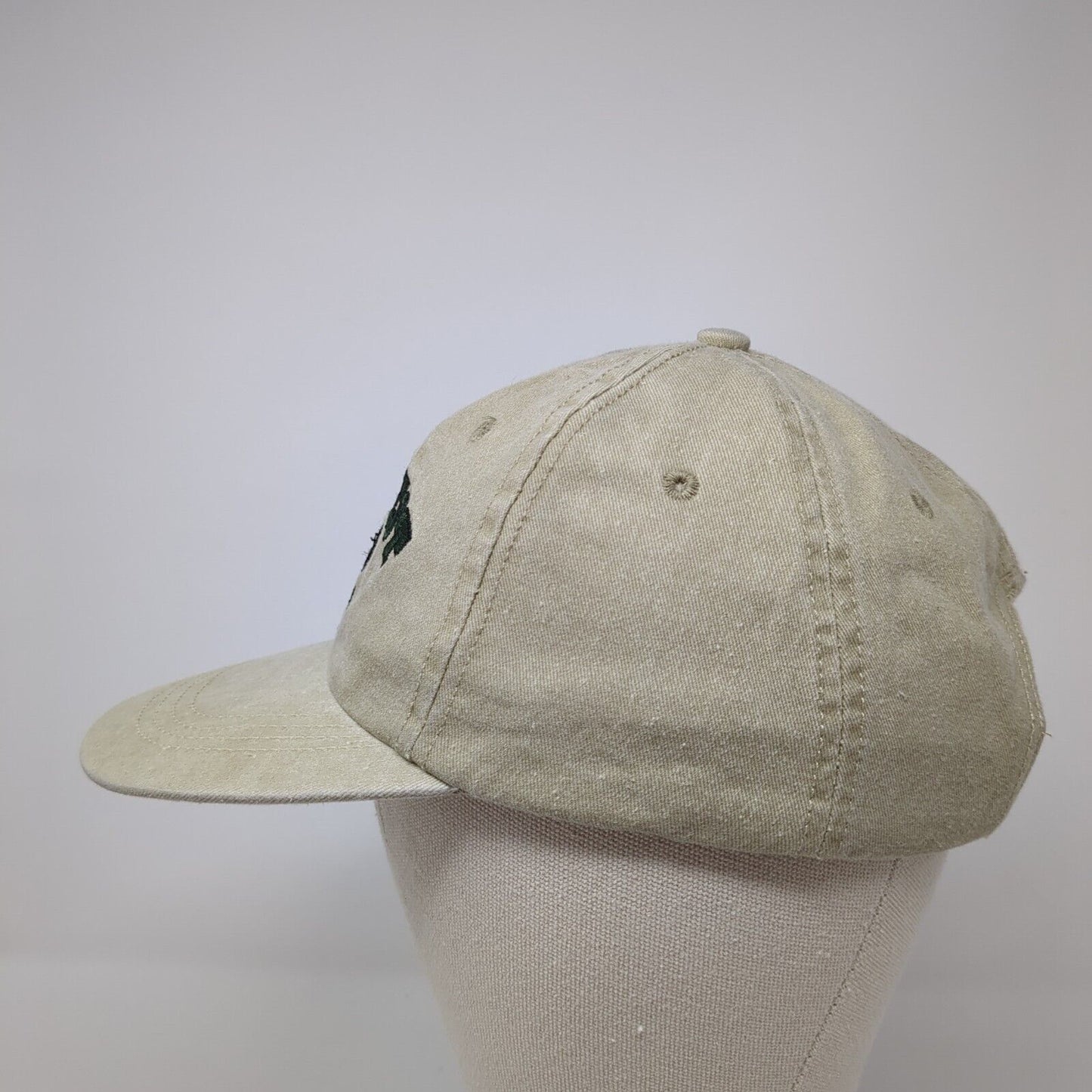 Key West Florida 1521 Strapback Hat Tan One Size Adjustable Embroidered 6 Panel