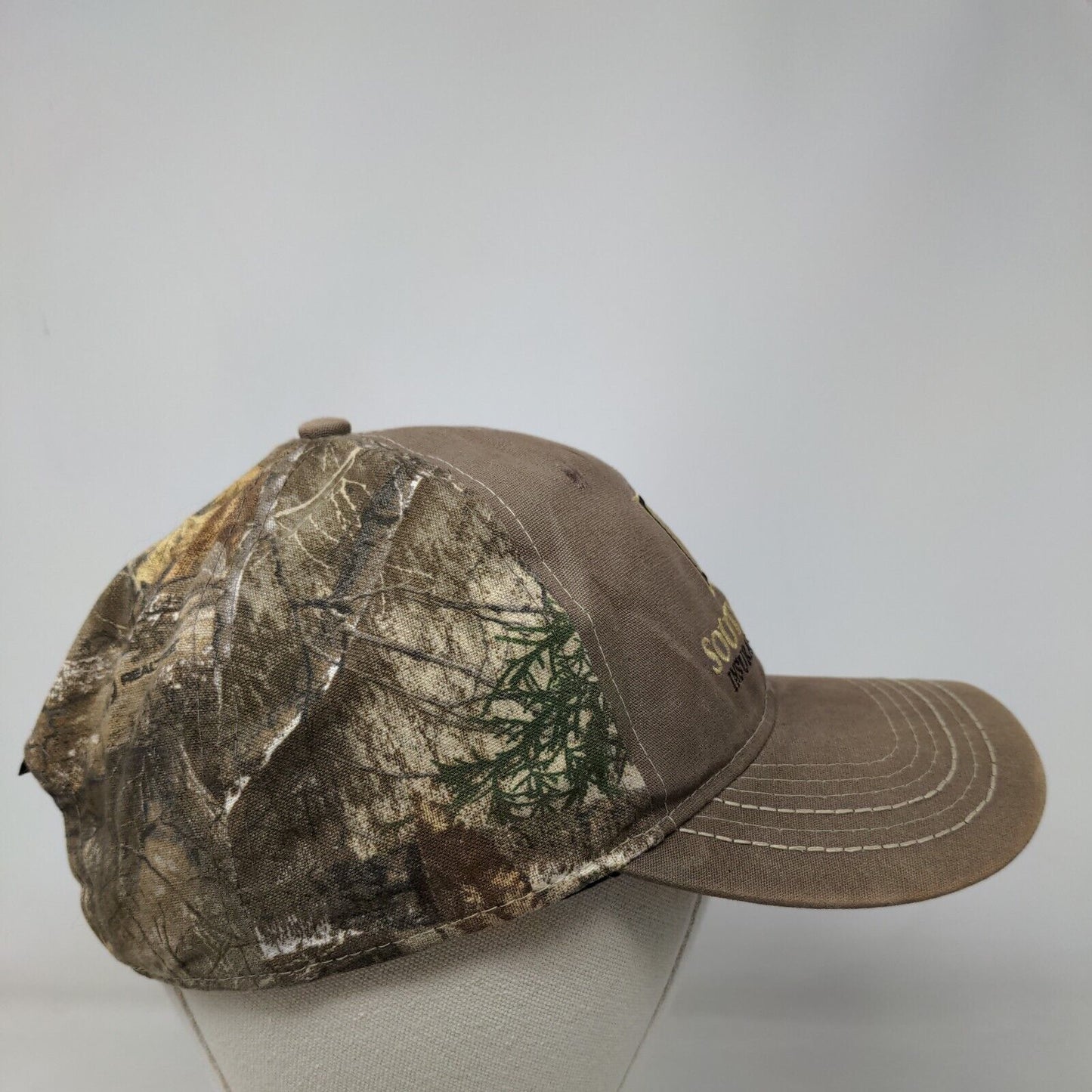 South Group Insurance Services Slideback Hat Multi OSFM Camo Realtree