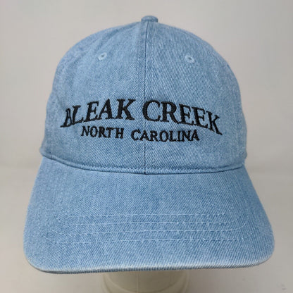 Otto Men's Slideback Hat Blue OSFM Embroidered Bleak Creek NC Logo