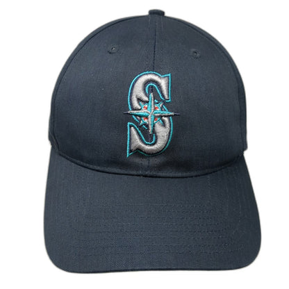 Seattle Mariners MLB Twins Enterprise Snapback Blue One Size Gray Undervisor Hat