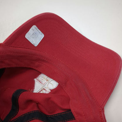 '47 San Francisco 49ers NFL Red One Size Strapback Cap Hat Shield Logo Cotton
