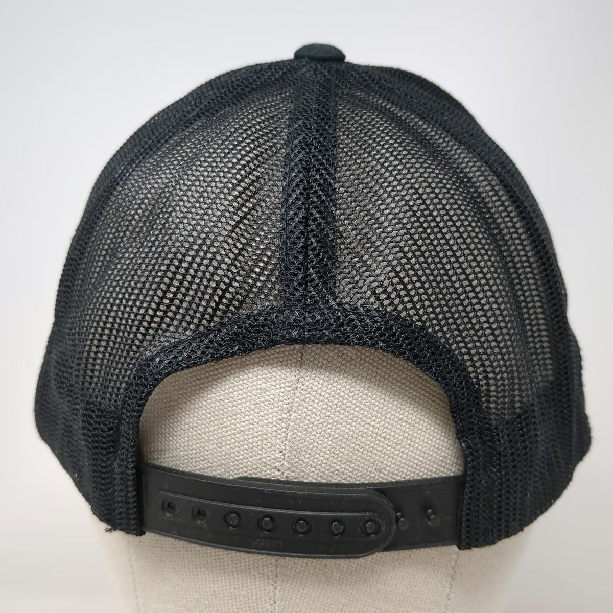 Yupoong Trucker Hat Black White One Size Freedom Brewfest Caldwell Idaho Mesh