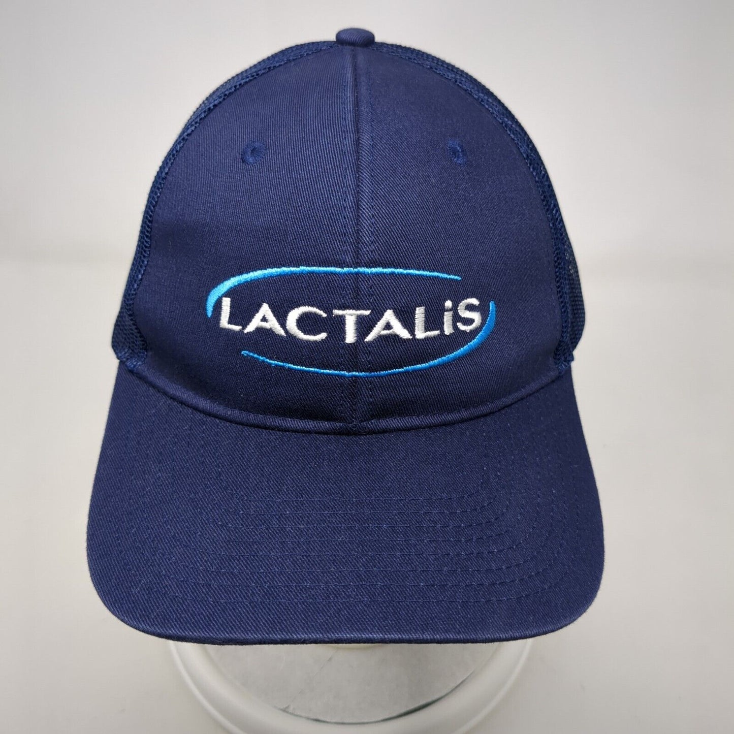 Lactalis Snapback Mesh Back Trucker Hat Blue One Size Port Authority