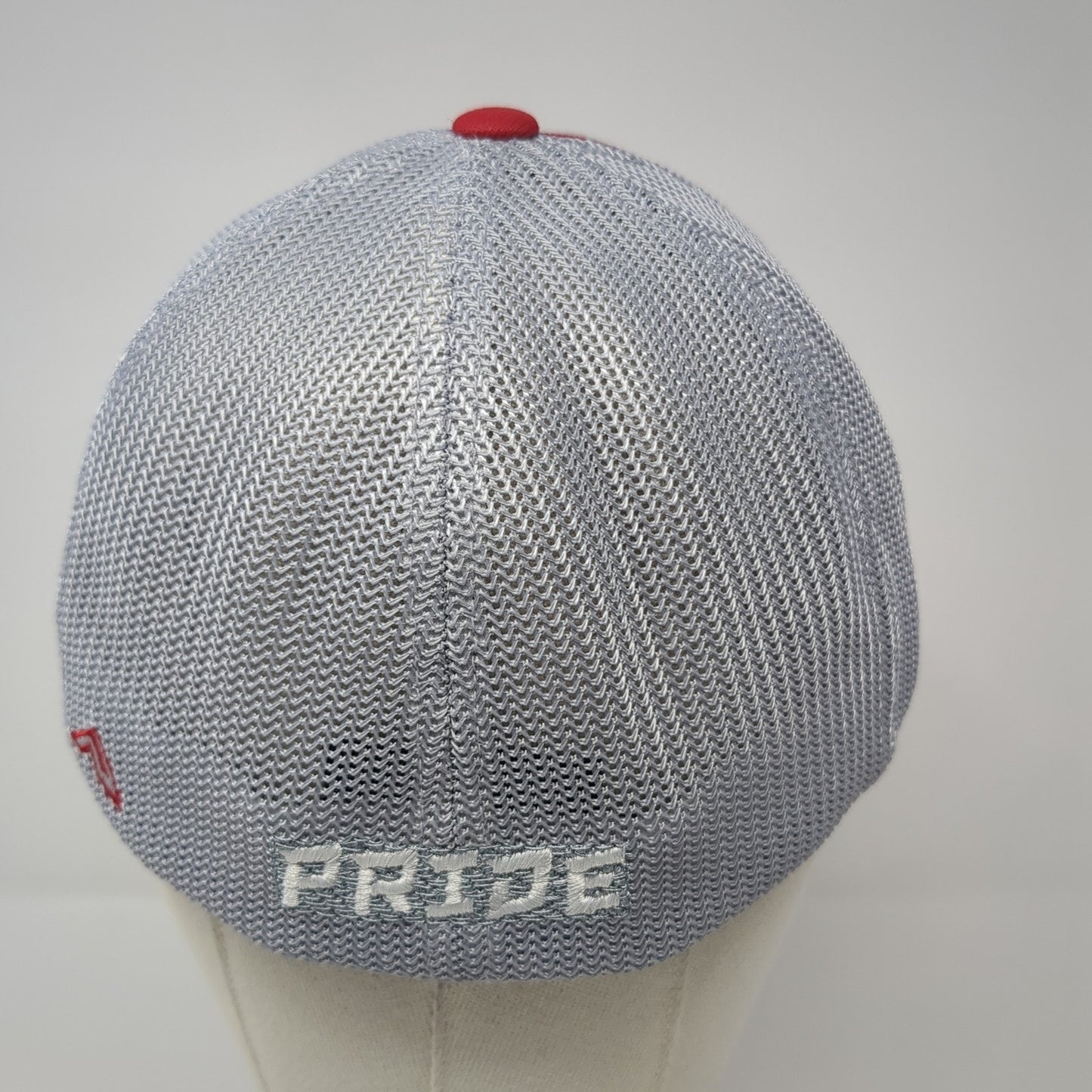 NP Pride Fitted Trucker Hat Multicolor 8 Embroidered Mesh Back Pacific Headwear