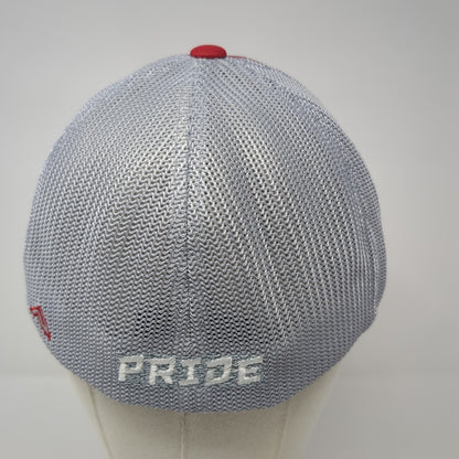 NP Pride Fitted Trucker Hat Multicolor 8 Embroidered Mesh Back Pacific Headwear