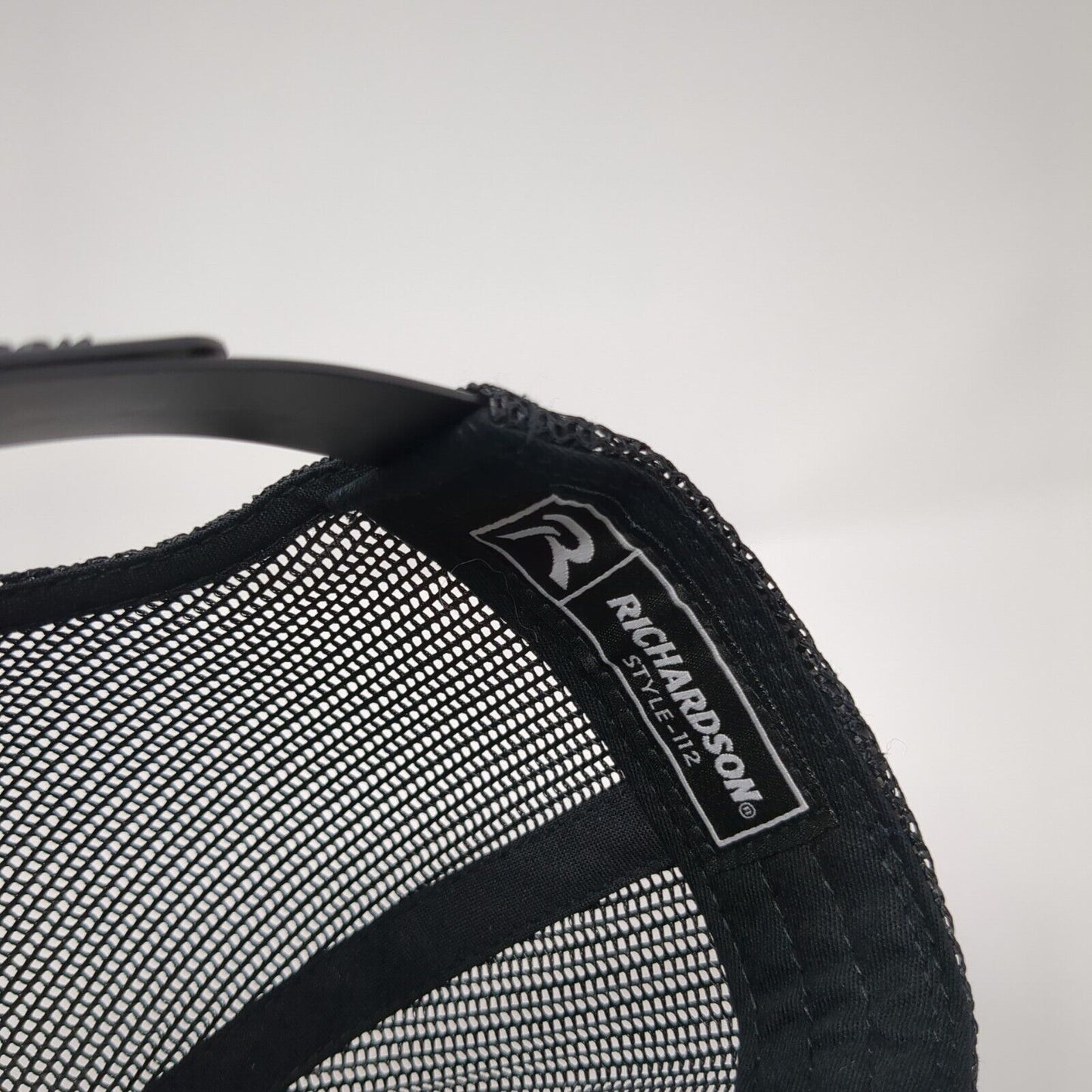 Life After War Snapback Trucker Hat Black One Size Mesh Back Richardson