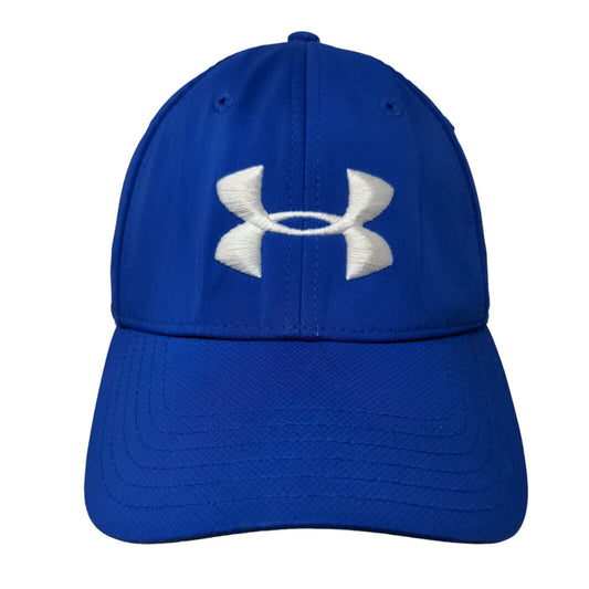 Under Armour Men's Fitted Hat Blue Size L-XL Embroidered Logo