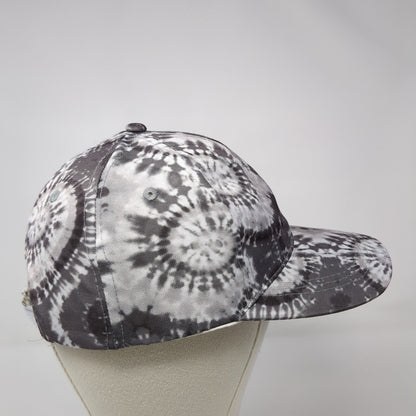 Unbranded Strapback Hat Multicolor OS Adjustable Tie Dye Vented Holes 6 Panel
