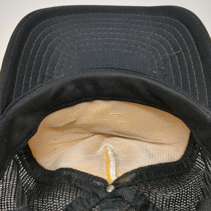 Youngan Trucker Hat Black White One Size Mesh Snapback Kendalls Monkey Bar Foam