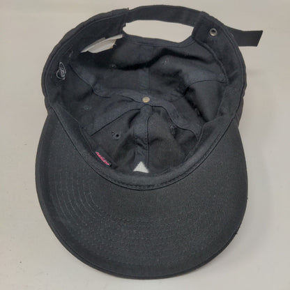 Volcom Slideback Hat Black One Size Embroidered Adjustable Genuine