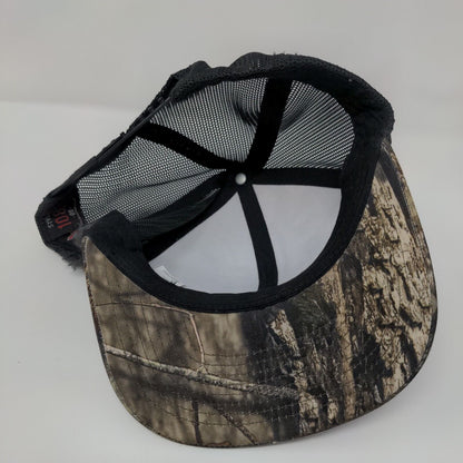 Pacific Headwear Snapback Trucker Hat Camouflage OSFA Adjustable Mesh Back