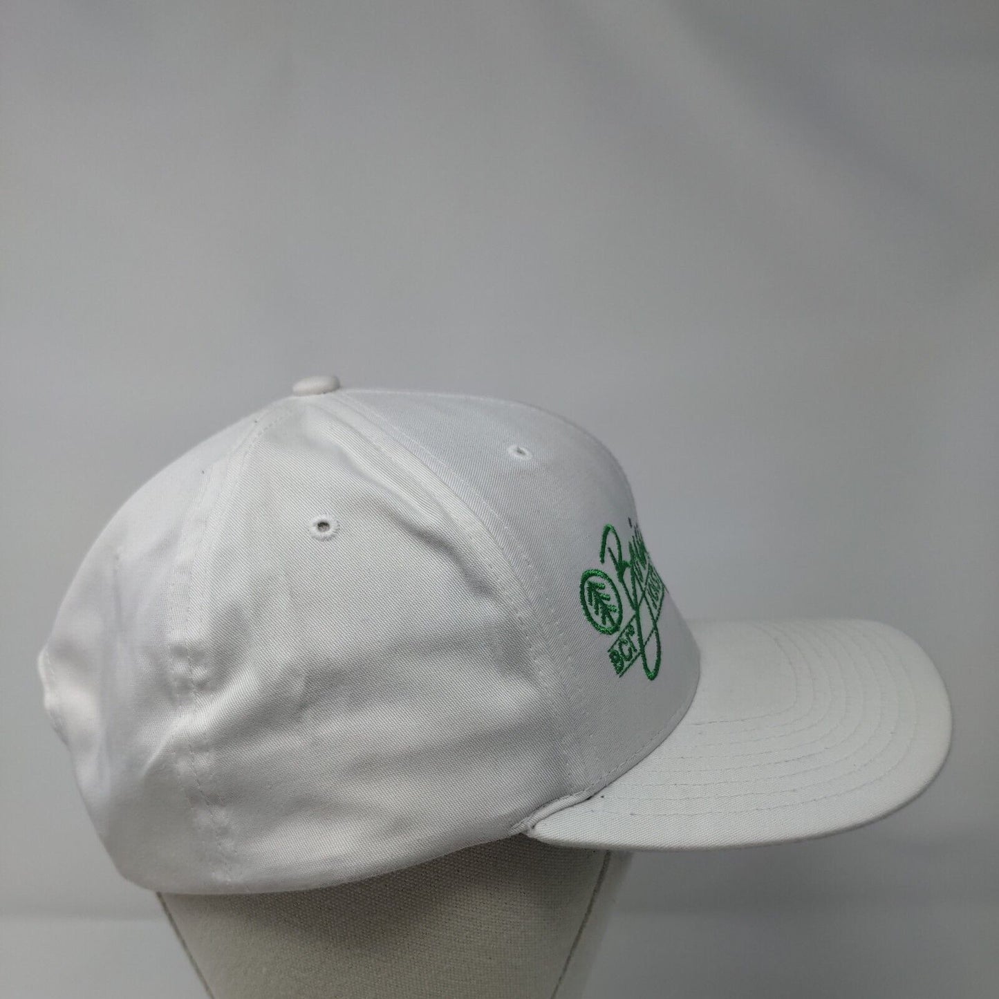 Boise Cascade BCI Snapback Hat White Large Embroidered Richardson