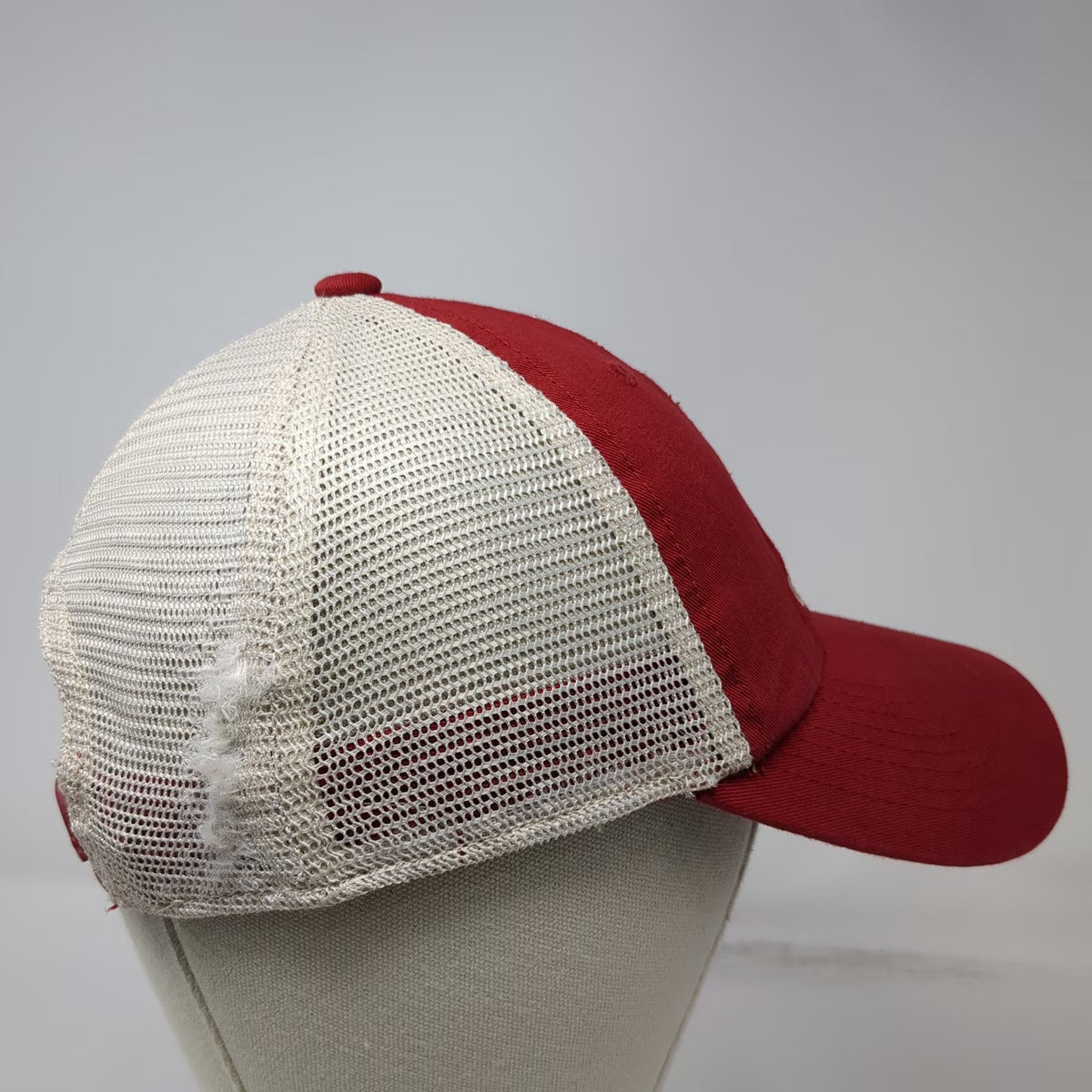 Captivating Washington State Cougars NCAA Red OSFM Trucker Hat Mesh Snapback WSU