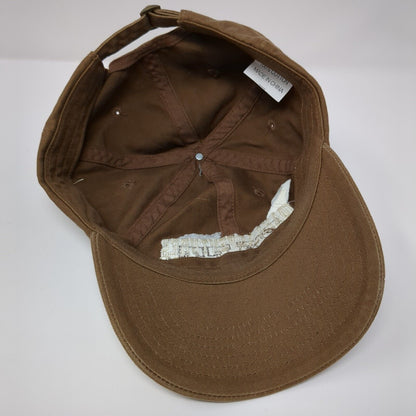 Idaho Adventures Raft Slideback Hat Brown OSFA Adjustable Embroidered