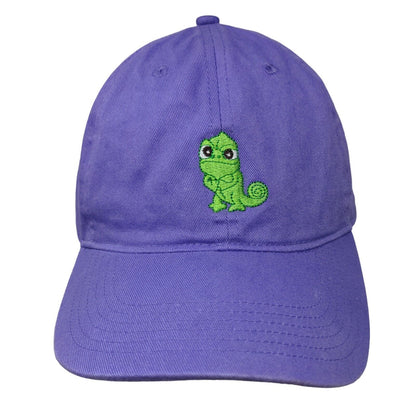 Pascal Slideback Hat Purple Adult Embroidered Adjustable Disney Parks