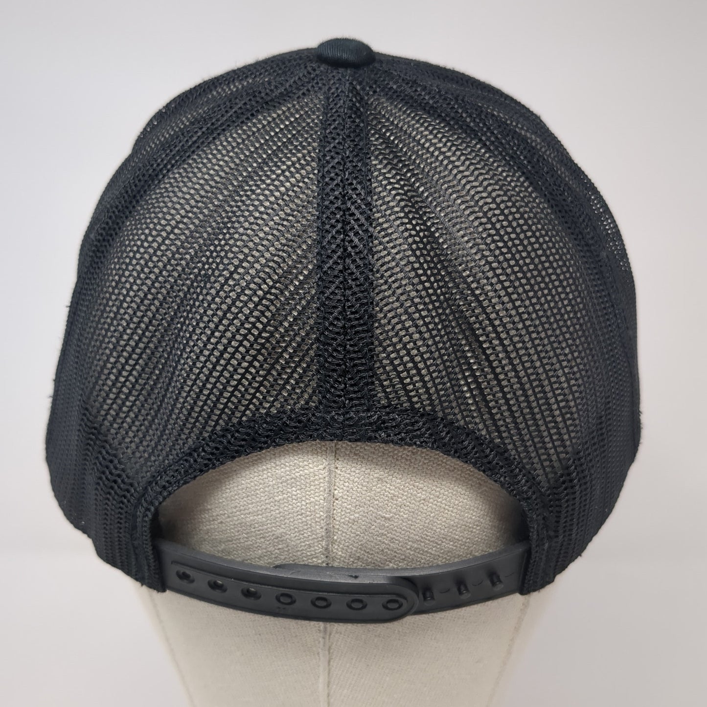 Milwaukee Snapback Mesh Back Trucker Hat Black One Size Adjustable