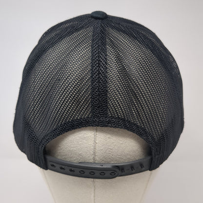 Milwaukee Snapback Mesh Back Trucker Hat Black One Size Adjustable