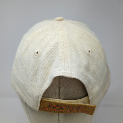 Denver Broncos NFL Logo Athletic Beige Super Bowl Champions Cap Hat Distressed