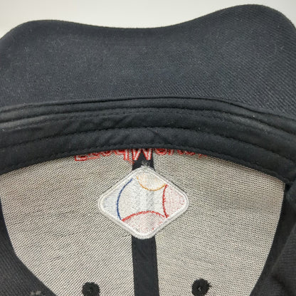 Fred Meyer Logo Black Baseball Cap One Size Slideback Strap Hat Retail Promo