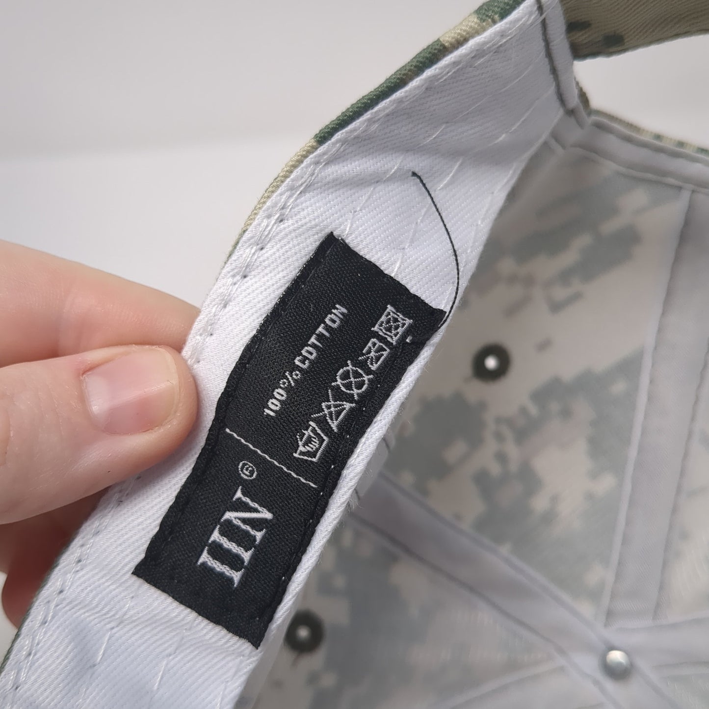 USA Flag Slideback Baseball Cap Multicolor One Size Adjustable Patriotic IIN