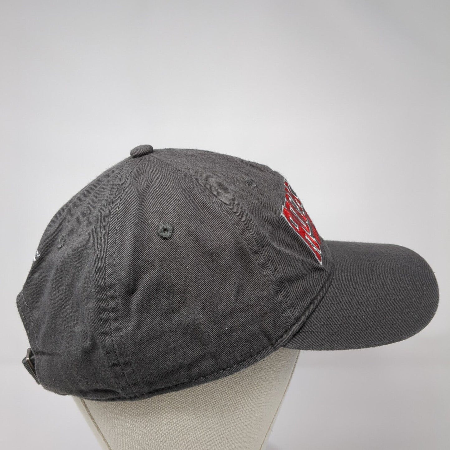 Rock And Roll Hall Of Fame Slideback Hat Gray OS Adjustable Embroidered 6 Panel