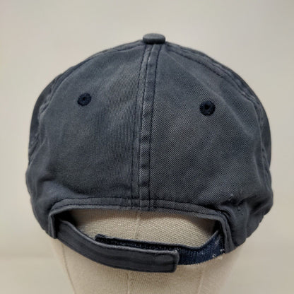SeverCorr Strapback Hat Blue OSFM Adjustable Embroidered 6 Panel Cotton