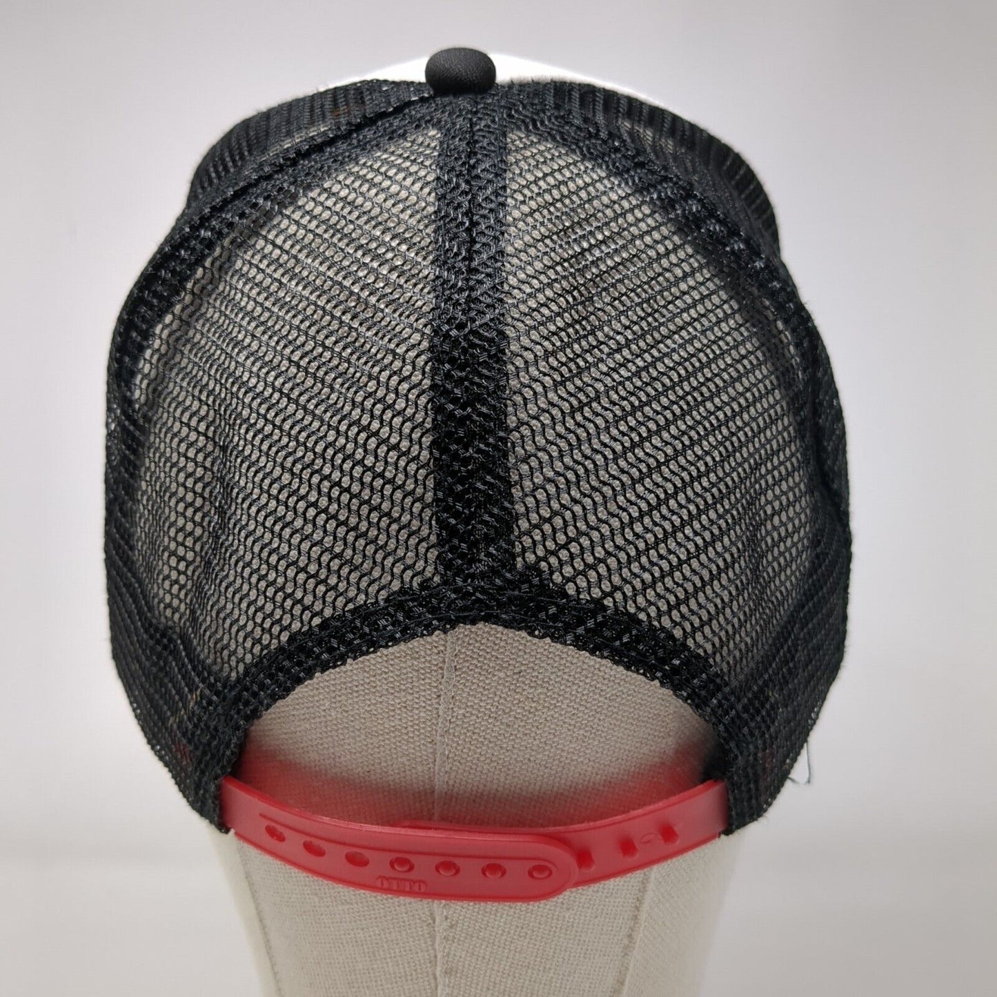 VANS Snapback Trucker Hat Multicolor One Size Adjustable Mesh Back Check