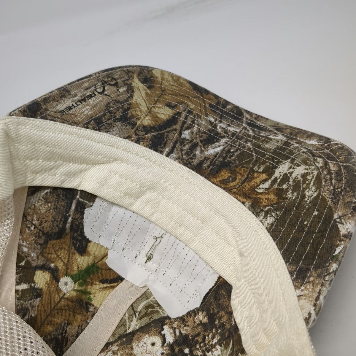 Legacy Trucker Hat Brown Realtree Camo DrePac Therma-Tru Doors Snapback One Size