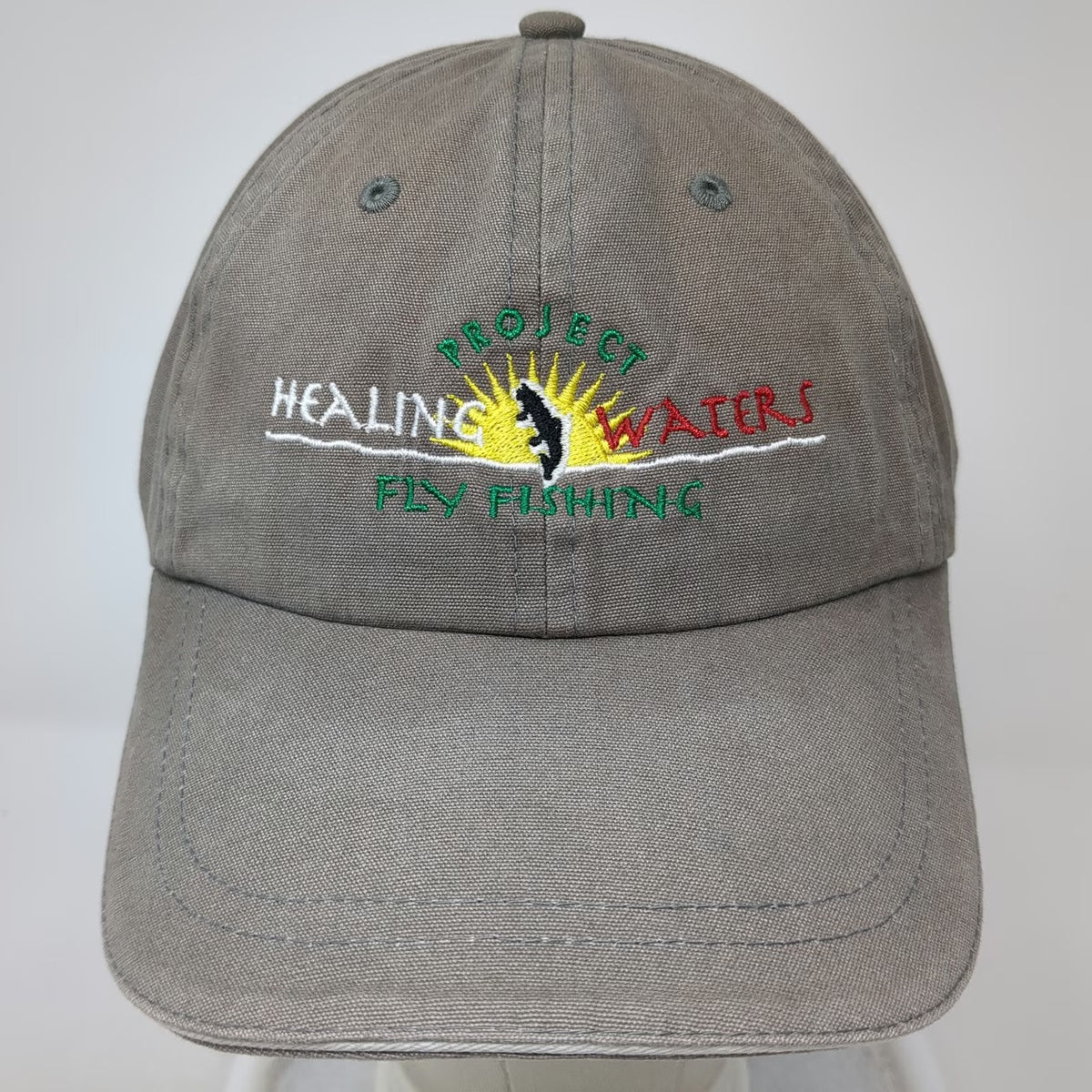 Project Healing Waters Fly Fishing Baseball Cap Brown One Size Strapback Hat