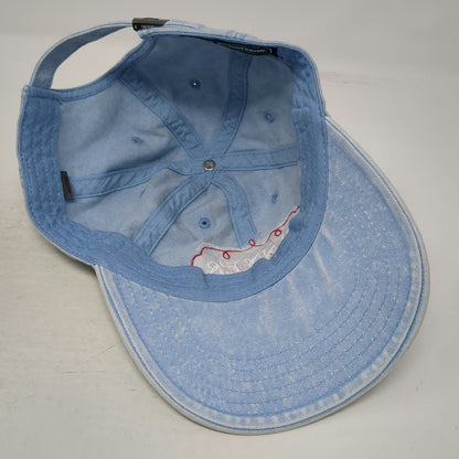 Richardson Baseball Cap Blue One Size Ginny's Cookies & Cream Embroidered Hat