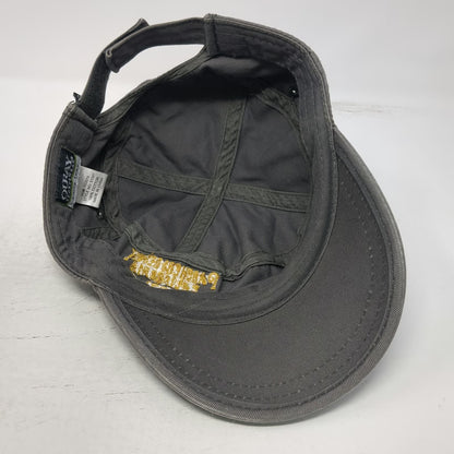 Ouray Army Cap Gray One Size Parchers Resort California 1921 Hat Adjustable