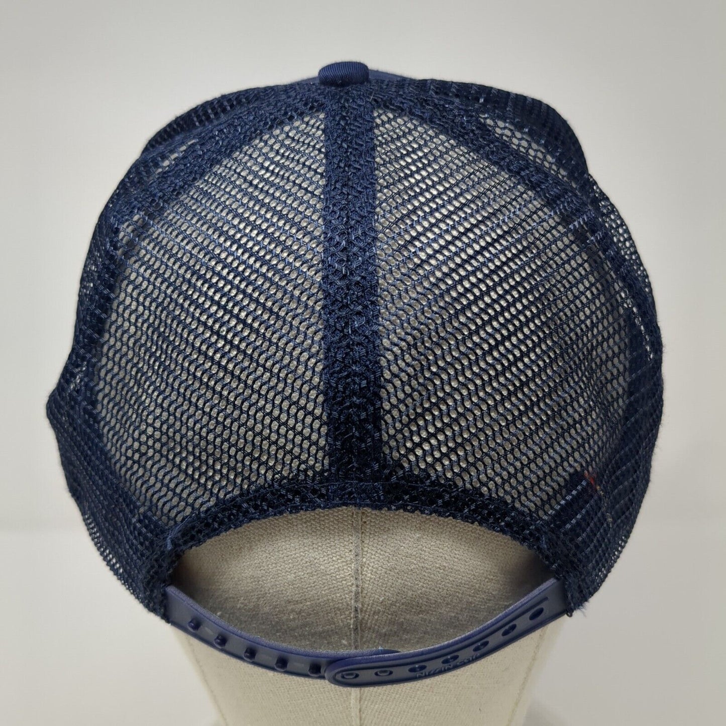 Industrial Metal Cleaning Snapback Rope Trucker Hat Blue One Size Nissin