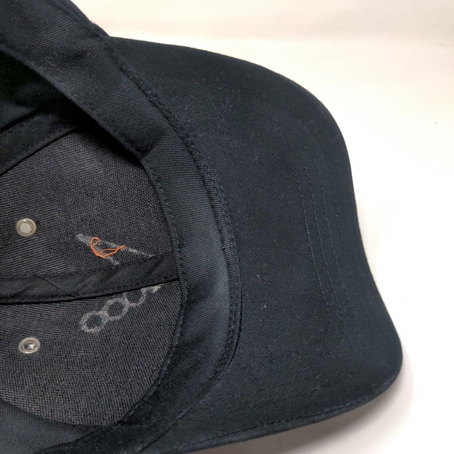 Visionary Vehicles Mens Slideback Hat Black Size OSFA 3D Logo Cotton Vintage