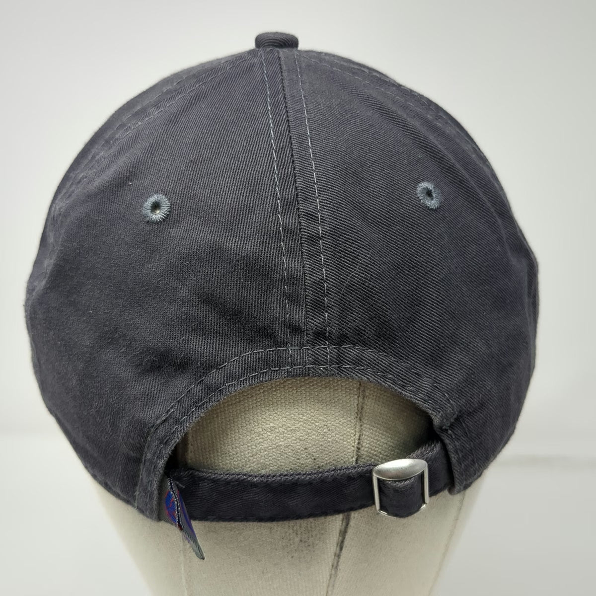 New Era MLB Chicago Cubs Baseball Cap Gray Blue Red OSFM 9TWENTY Slideback Hat