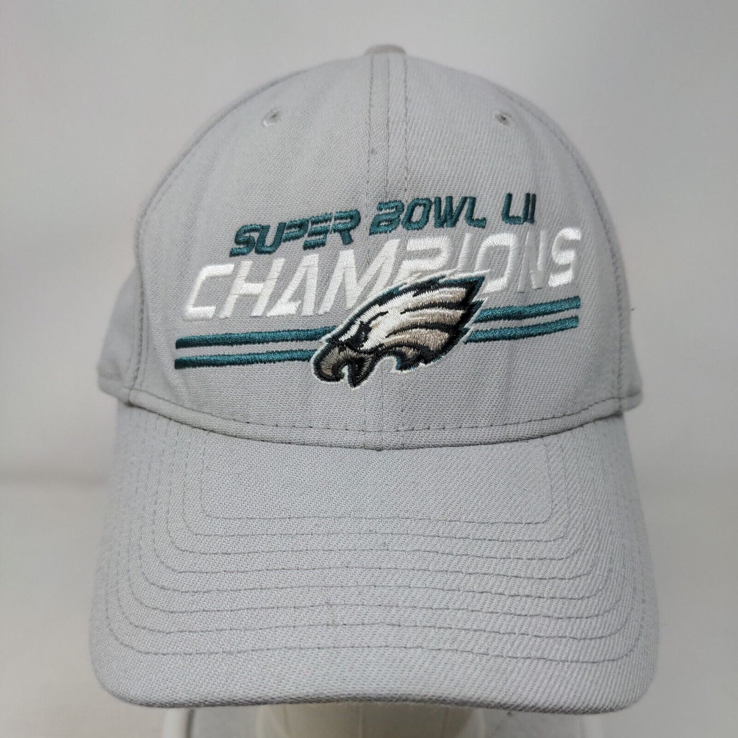 Philadelphia Eagles Super Bowl LII NFL Fitted Hat New Era 39Thirty Gray L/XL