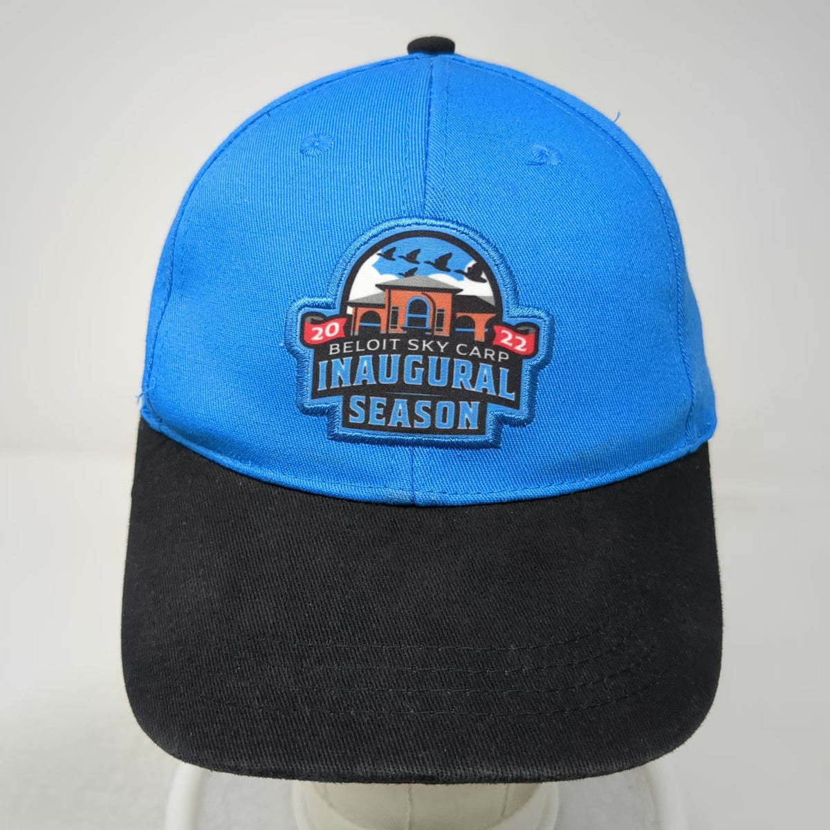 Beloit Sky Carp 2022 Inaugural Season Baseball Cap Blue One Size Hat Slideback
