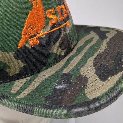 Oh! My GOT Baseball Cap Green Camo One Size SIBBZ Bird Slideback Cotton Hat