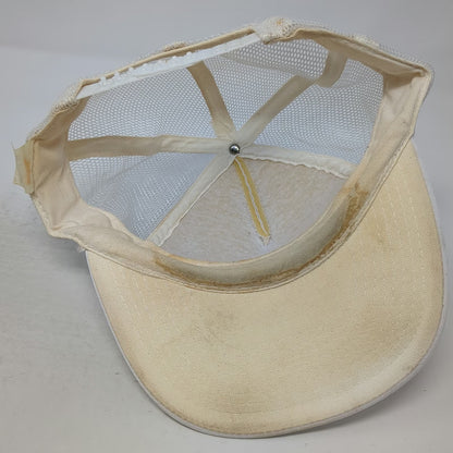 Honda of Caldwell Racing Team Trucker Hat White One Size Idaho Mesh Snapback