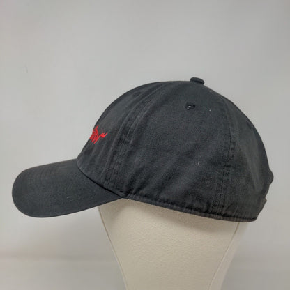 '47 Brand Men's Slideback Hat Black Size OS Embroidered Moosejaw Logo Cotton