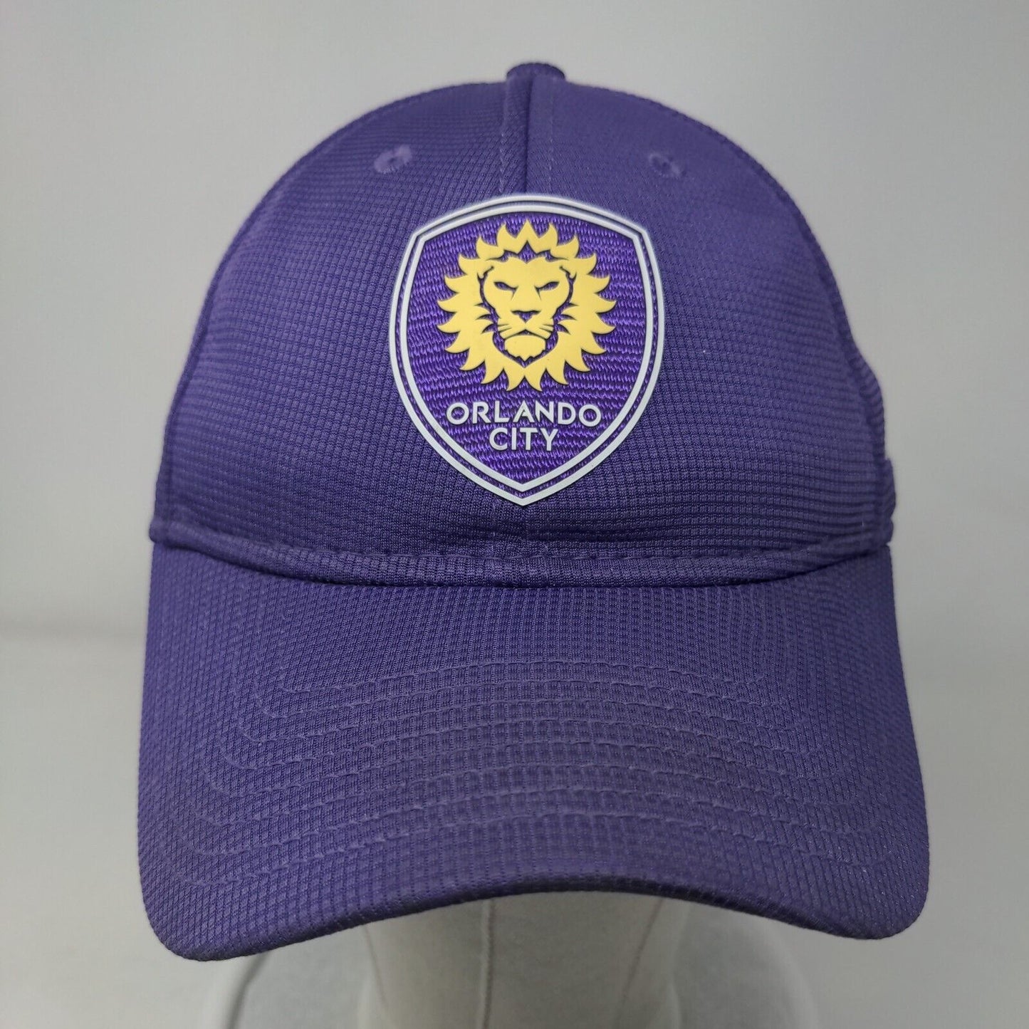 Orlando City Lion Slideback Hat Purple OSFM Adjustable MLS New Era