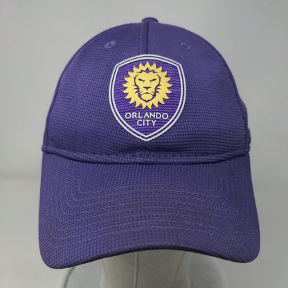 Orlando City Lion Slideback Hat Purple OSFM Adjustable MLS New Era