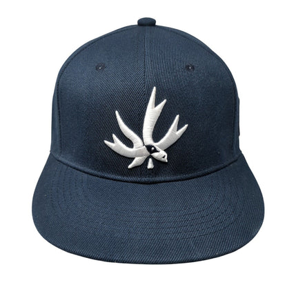 Piecemaker Snapback Hat Blue One Size Adjustable Embroidered 6 Panel