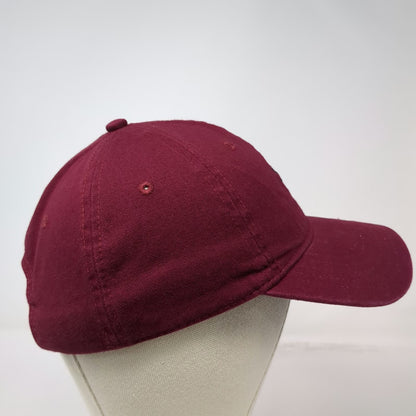 Baseball Cap Black One Size Antlers Embroidery Slideback Strapback Cotton Hat