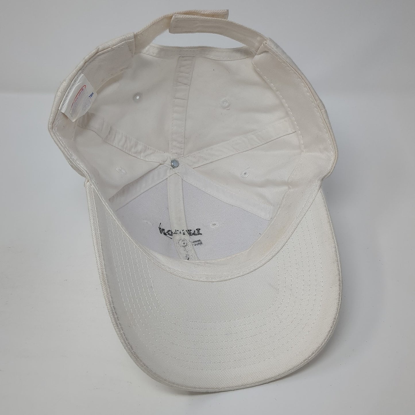 Limon Colorado Strapback Baseball Cap White One Size Adjustable Embroidered