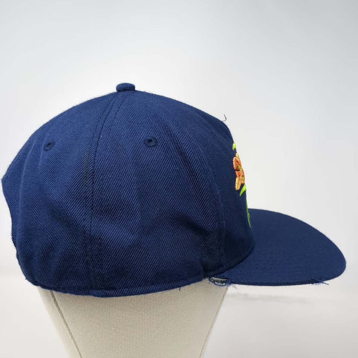 Disney 5 Panel Blue Hat One Size Pizza Planet Toy Story Graphic Snapback